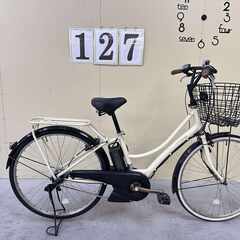 127整備済新基準良品　ヤマハ　パス アミ電動アシスト自転車26インチ中古の画像