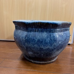 火鉢　メダカ鉢　八角形の画像