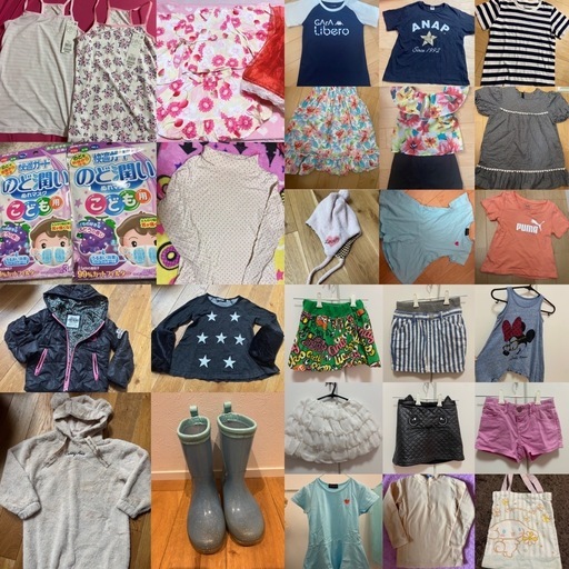 子供　服　100 110 120 130 140 150 160　