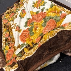 毛布 花柄 冬用 あったかい暖かいの画像