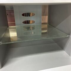 テレビ台　シルバーの画像