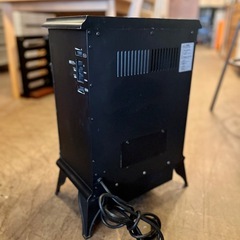 EUPA ユーパ 電気式暖炉 Electric Fireplace Heater ストーブ Stove ヒーター Heater 暖房 暖炉型ヒーター Classic Style Black ブラック アンティーク調 Antique Design 電気ヒーター おしゃれ家電 インテリア おしゃれの画像