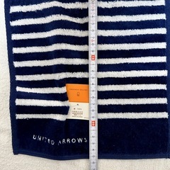 UNITED ARROWS ストライプ タオルハンカチの画像