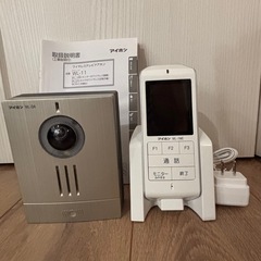 カメラ付き　ドアホンの画像