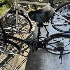 折りたたみ自転車の画像