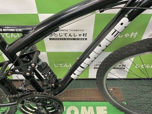 【成約済】【No.118】美品‼︎人気のHUMMERのマウンテンバイク‼︎ブラック