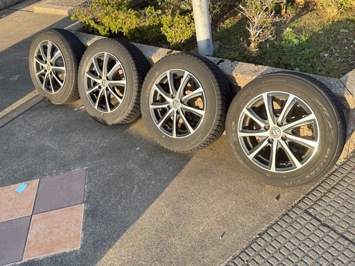 【スタッドレスタイヤ】ブリザックVRX 175/65R15 アルミホイール（4穴 PCD100）x4本