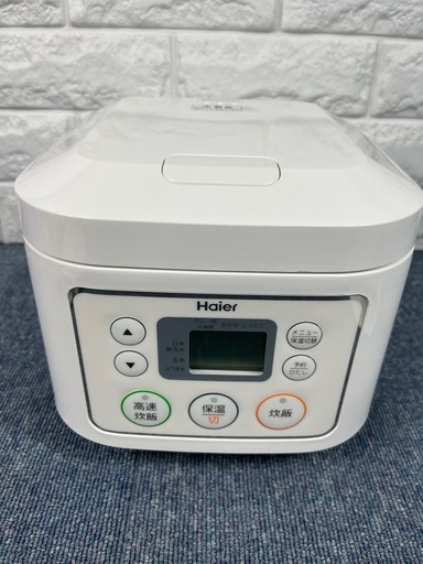 新品未使用★Haier★マイコンジャー炊飯器3合炊き JXX00025101702