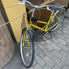 リサイクルショップどりーむ荒田店　No540 自転車　シティサイクル　２６インチ　ライト付き♪　シンプルで乗りやすい♪の画像