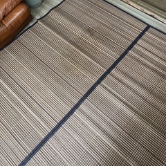 ニトリ 竹ラグ ゴザ タケラグ レジャーシート　の画像