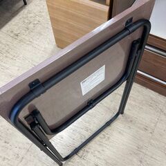 J5786　【リユースのサカイ柏店】　折りたたみテーブル　ニトリ　5070MBR　FT2　クリーニング済み　参考価格2,490円の画像