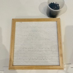 レターボードの画像