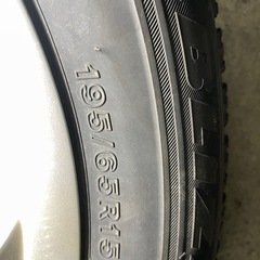 冬タイヤ！ブリヂストン195/65R15
の画像