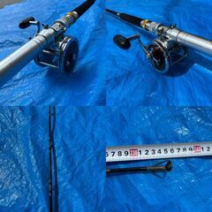 【❗️✨大物に✨❗️】Penn SENATOR 114-H × Daiwa AFICO ロッドセット🎣 現状品・ジャンク扱いの画像