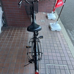 26インチ　シングルギア　ブラックの画像