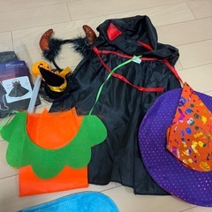 ハロウィン　仮装セットの画像