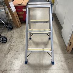 ☆値下げ☆　I2510-411 アルインコ　3段脚立　アルミ製　中古の画像