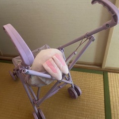 うさももちゃん＆ベビーカーの画像