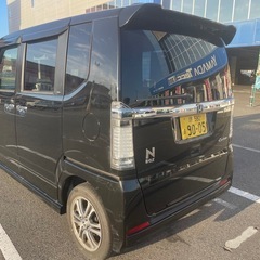 N-BOXカスタム　オークションお墨付き❗️値下げ❗️自動ドア❗️ ローン取扱の画像