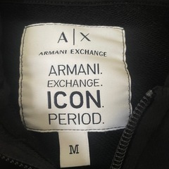 美品　　ARMANI エクスチェンジ　パーカーの画像