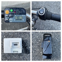 【しっかり整備済み】パナソニックViVi DX電動アシスト自転車ブラックの画像