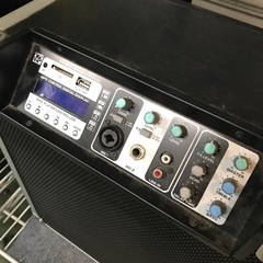 ★ジャングルジャングル貝塚店★ サウンドハウス　CLASSIC PRO クラシックプロ　PA-BOX バッテリー駆動式　ポータブルPAシステム　イベント　ストリートライブ　路上ライブ　屋外パフォーマンス　Bluetooth対応　スピーカー　簡易PA キャリーカート式　ハンドル付き　キャスター付き　　貝塚市　二色浜　リサイクルショップの画像