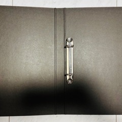 無印良品　ファイル　リング式　A42穴タイプの画像