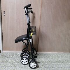 島製作所シルバーカー　テノール EVOクロコダイル柄 手押し夜のお出かけも安心のライト付きの画像