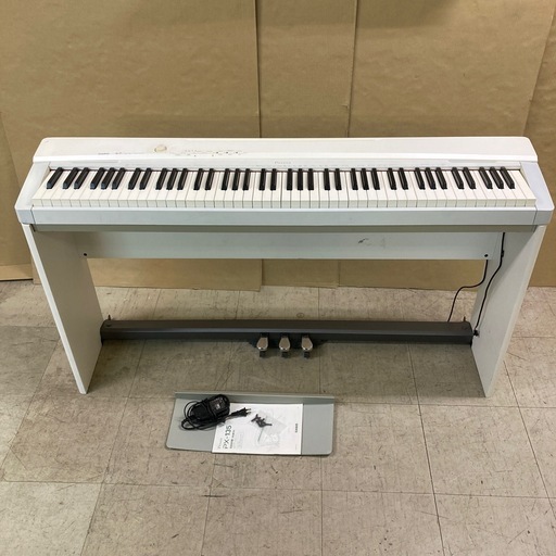 CASIO カシオ Privia PX-135 電子ピアノ ホワイト 2012年製 ペダル付き