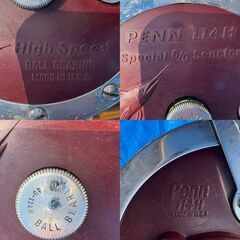 【‼️✨大幅値下げ✨‼️】🎣Penn 114H Special 6/0 Senator × G’s OVER TARGET 210 ロッドセット　現状品・ジャンク扱いの画像