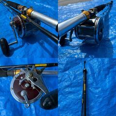 【‼️✨大幅値下げ✨‼️】🎣Penn 114H Special 6/0 Senator × G’s OVER TARGET 210 ロッドセット　現状品・ジャンク扱いの画像