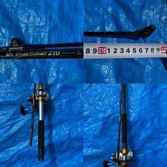 【‼️✨大幅値下げ✨‼️】🎣Penn 114H Special 6/0 Senator × G’s OVER TARGET 210 ロッドセット　現状品・ジャンク扱いの画像