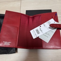 BLACK LABEL 牛革 パスポートケース 新品未使用の画像