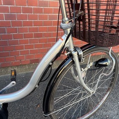 YAMAHA nautra 電動アシスト自転車 シティタイプ シルバ