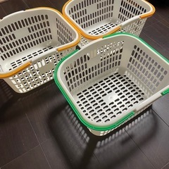 カゴ3点（大）の画像