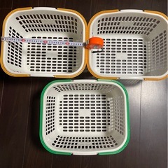 カゴ3点（大）
