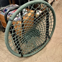 《売約済》アデペシュ a.depeche ハンモック フォールディングチェア ラウンジチェア パラシュートチェア ワイヤーチェア ロープチェア デザイナーズチェア 折りたたみ チェア 椅子 イス インテリア 家具 チェア chair folding chair lounge chair design chair rope chairの画像