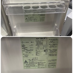【中古】¥12,800
 アクア2ドア冷蔵庫　2021年製 【IJ108】の画像