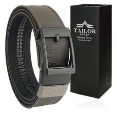 【新品・未使用】TAILOR JAPAN タクティカルベルト（グレー）サバゲー／ミリタリー用の画像