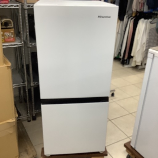 ハイセンス ノンフロン冷凍冷蔵庫 HR-D13E2W 2023年製 135L Hisense