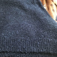 ネイビー　セーター　ニット　Lサイズの画像