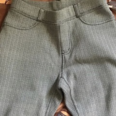 パンツ　ニット　スパッツ　Mサイズ　ストレッチ　セシール　イマージュの画像