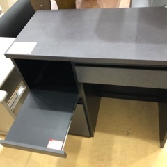 【軽トラック貸出サービス有】ニトリ　キッチンカウンター　セラミック　スライド台　引出し2 ブラック×グレーの画像