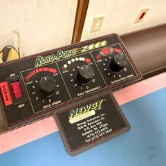 卓球マシーン　ロボポン　中古品の画像