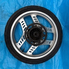 vt250f フロントホイール リアホイールの画像
