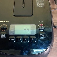 & IHジャー炊飯器　TOSHIBA 東芝　3合炊き　RC-5XT 2024年製　動作品　の画像