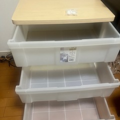 【受け渡し者決定】3段チェスト　衣装ケースの画像