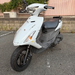 スズキ　アドレスV125S ホワイト　実働　下取り現状　動画あり　大阪の画像