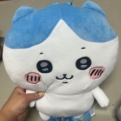 ハチワレ　　ぬいぐるみリュックの画像