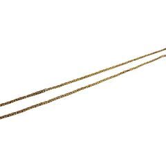 【美品】K18 ネックレス 18金 750 40cm 3.3g ねじれチェーン ゴールドの画像